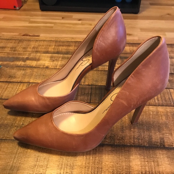 Jessica Simpson Shoes - Jessica Simpson Tan Heels